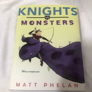 Knights VS Monsters hard back kids book